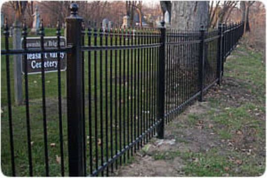 Ornamental Steel Picket Fences